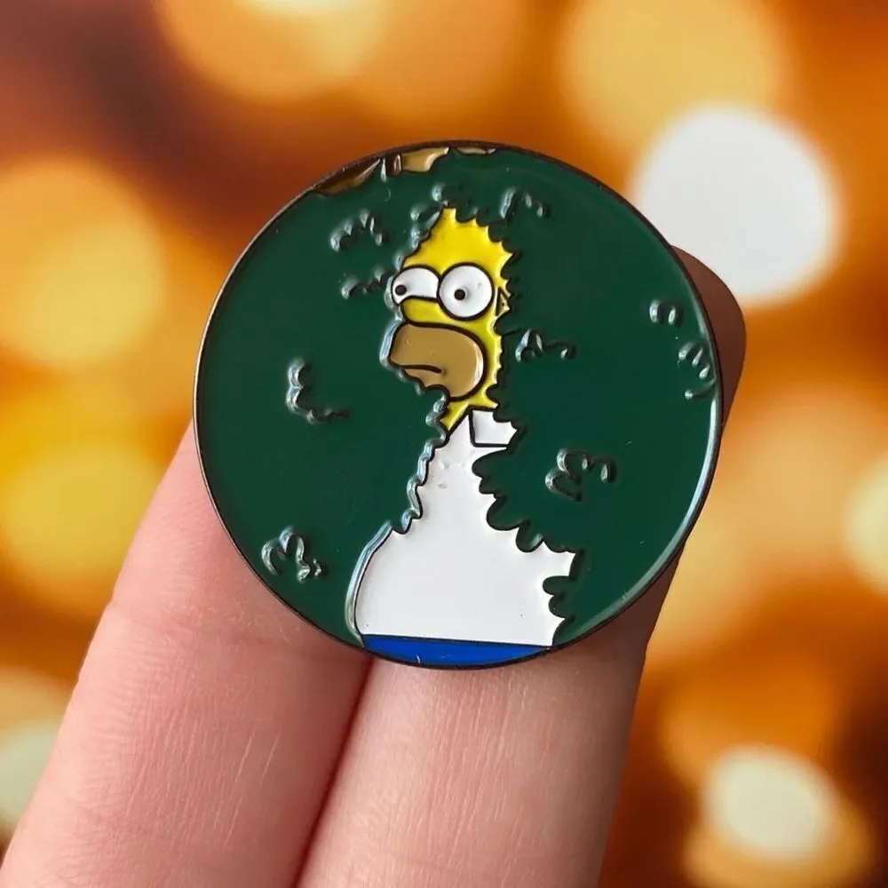 Homer Simpson Enamel Pin/ Brooch
